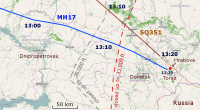 Рейс МН17 карта подета  001.png